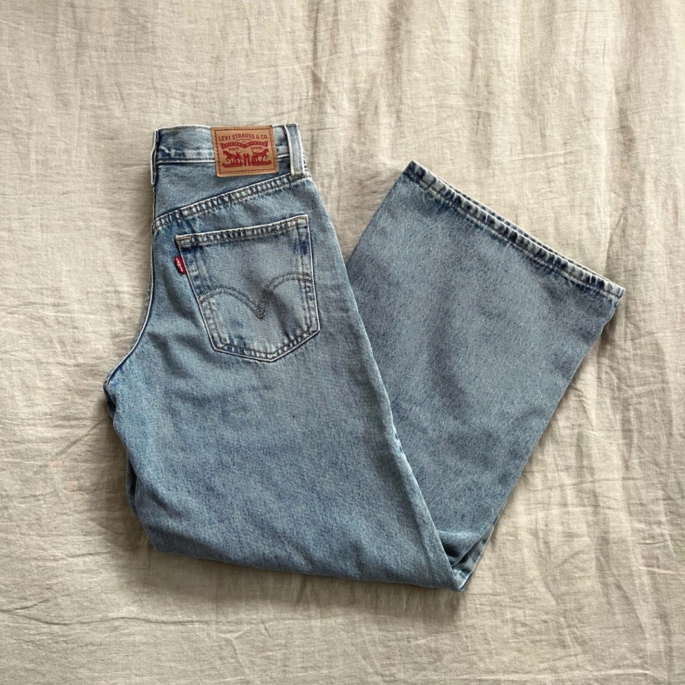 Levi's 94 Baggy Wide Leg Jeans Womens 25
